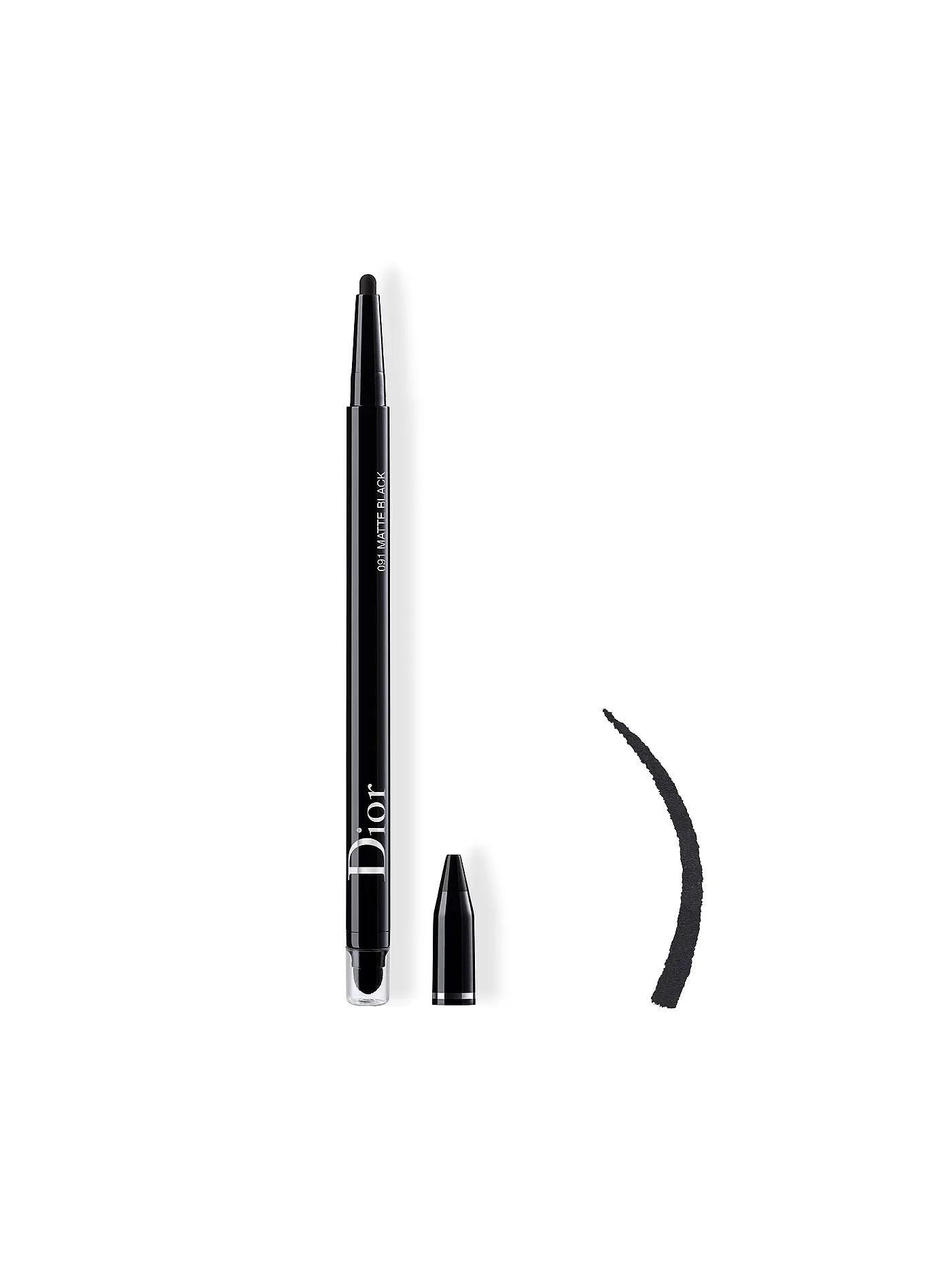 DIOR | Augenkonturenstift - Diorshow 24H* Stylo Wasserfester Eyeliner ( 091 Matte Black ) | 